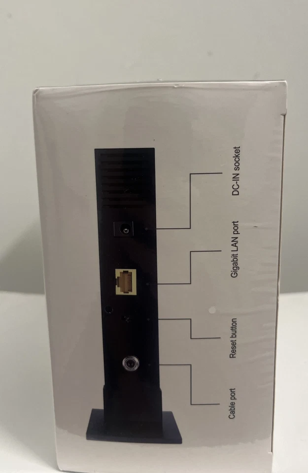Asus CM-16 DOCSIS 3.0 Cable Modem Gigabit LAN 686Mbps w Power Cord & Ethernet - Image 4 of 4