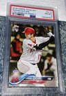 2018 TOPPS TEAM SET LOS ANGELES ANGELS #A-17 SHOHEI OHTANI RC PSA 8 NM - MINT