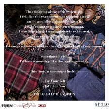 POLO RALPH LAUREN Wool Scarf Ombre Herringbone 80 Wool Near Unused 149cm