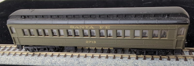 BACHMANN- 65' Standard Passenger Coach ''SANTA FE'' - N Gauge (4)