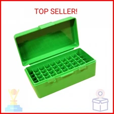 MTM 50 Round Flip-Top Ammo Box 38/357 Cal (Green)