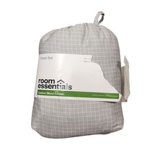 Room Essentials Full Sheet Set Cotton Blend S...