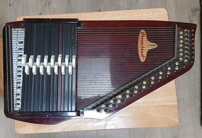 Vintage Chromaharp Autoharp Chord No Case