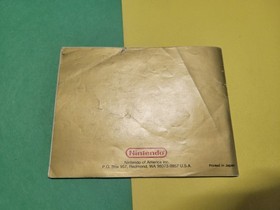 The Legend of Zelda Nintendo NES solo manual ~ folleto de instrucciones ~ NES-ZL-USA-1