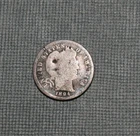 1894 BARBER SILVER DIME  *ABOUT GOOD DETAILS* *DAMAGE*