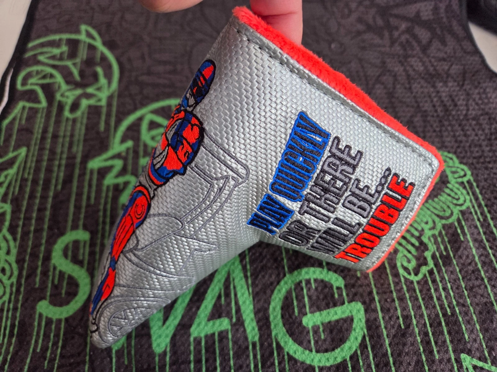 Swag Golf Robo Marshall Putter Headcover - Thumbnail 3