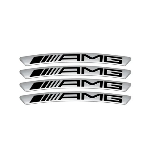 4X Autocollant Stickers Jante Pour Mercedes W204 W205 W211 Amg W212 W213 W203 - Imagen 2 de 2