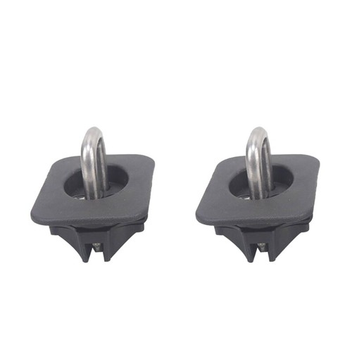 Tie Down Anchors for Ranger F150 F250 F350 Retractable Truck Bed Top Side D Ring - Picture 6 of 9