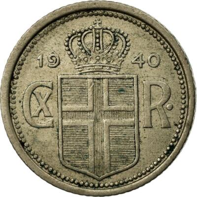 Iceland 25 Aurar Coin | King Christian X | 1922 - 1940 | eBay