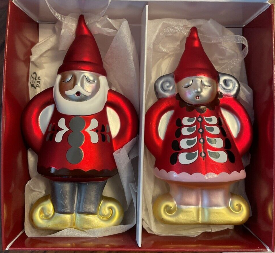 IKEA Christmas Tree Decorations SET *6 Figures* Glass VINTERFINT Lucia