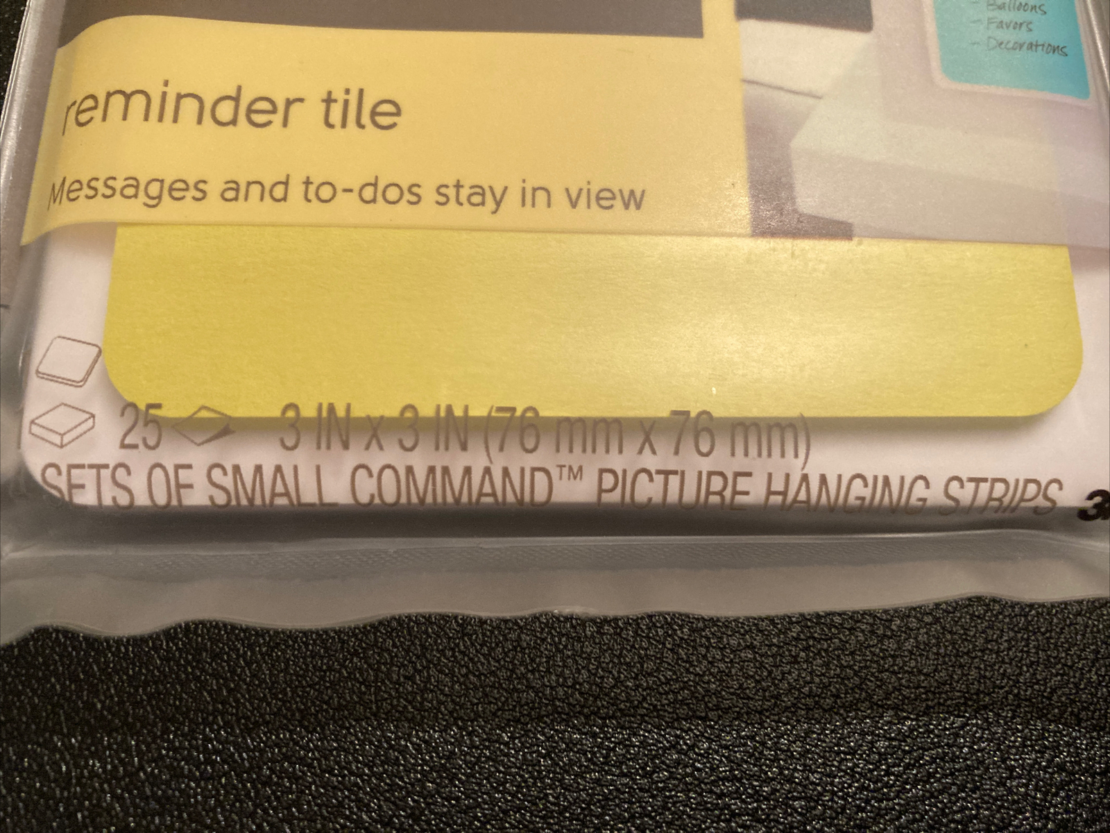 Tile Command 6 Post-it Home Collection Reminder Tile Command, 3