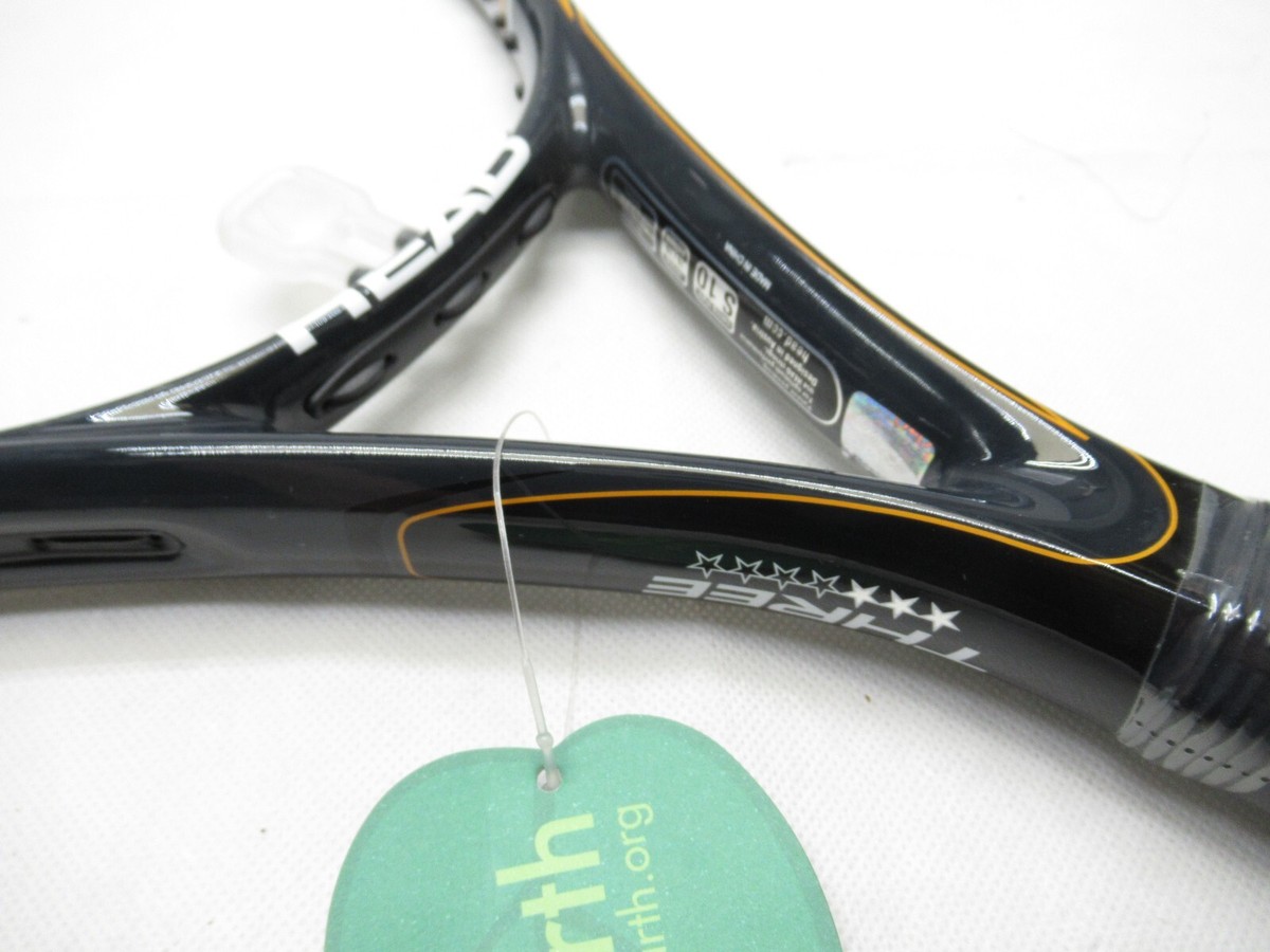 NEW OLD STOCK** HEAD YOUTEK THREE STAR TENNIS RACQUET (4 1/4
