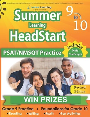 Lumos Summer Learning HeadStart, Grade 9 to 10: Includes Engaging Activities,...
