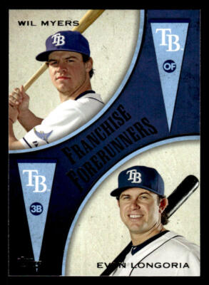 2013 Topps Update #FF-5 Wil Myers / Evan Longoria Franchise Forerunners card