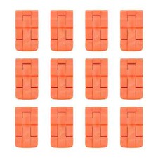 Orange Pelican 1780 Replacement latch set. 12 latches .