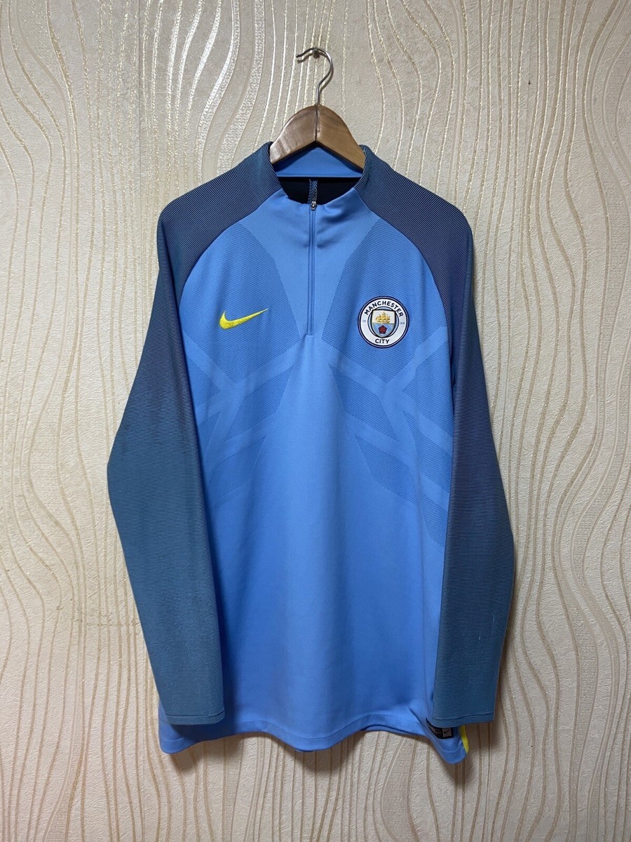 MANCHESTER CITY 2018 2019 TRAINING 1/4 ZIP SWEATSHIRT NIKE MANCHESTER CITY 2018 2019 TRAINING 1/4 ZIP SWEATSHIRT NIKE