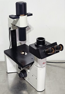 Leica DMIL Phase Contrast Fluorescence Trinocular Inverted Microscope