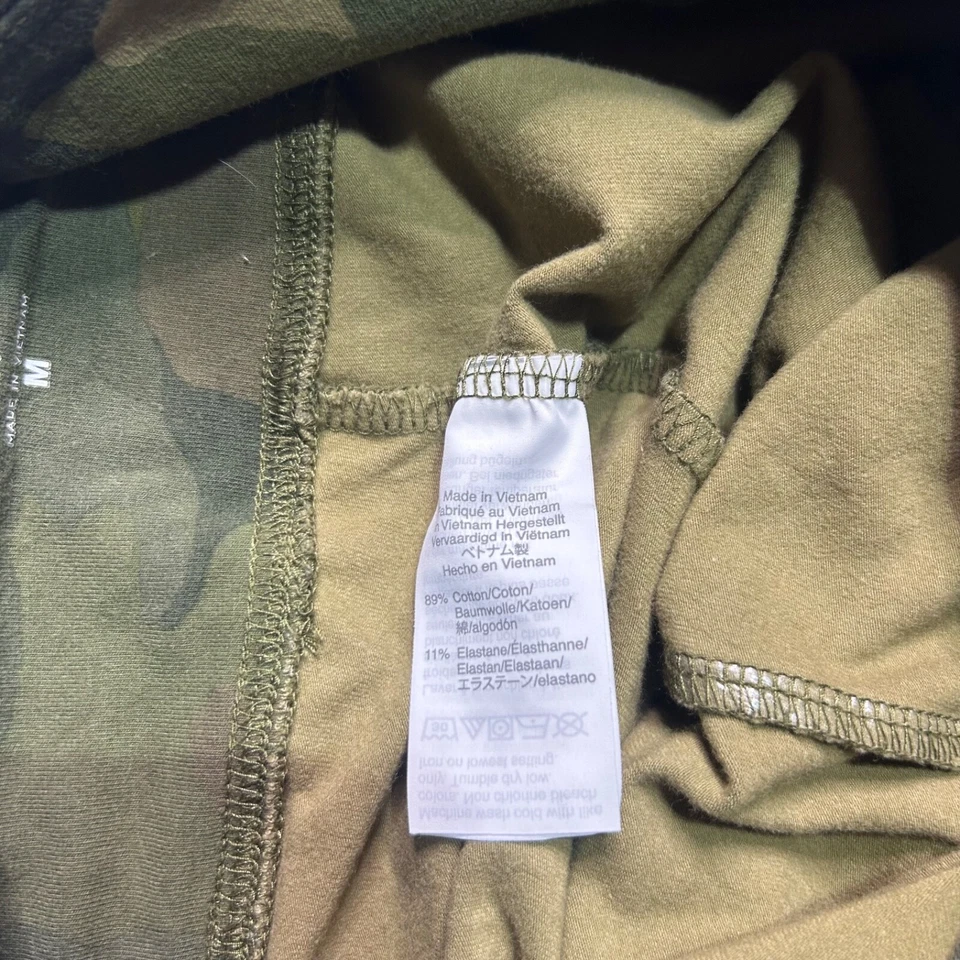 J. Leggings Crew Everyday para mujer talla mediana verde camuflaje pantalones elásticos Foto 4 de 4