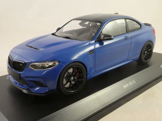 Minichamps BMW M2 CS Blue Metallic Black Wheels 2020 1/18 Minichamps BMW M2 CS Blue Metallic Black Wheels 2020 1/18