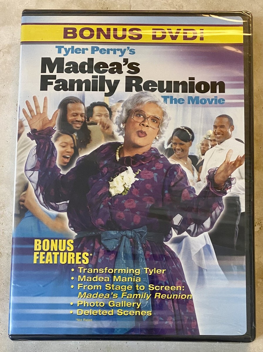 Madea's Family Reunion The Bonus Features DVD (2006) NEW SEALED