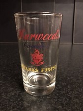 Rare Harwood&rsquo;s Canadian Whiskey Glass