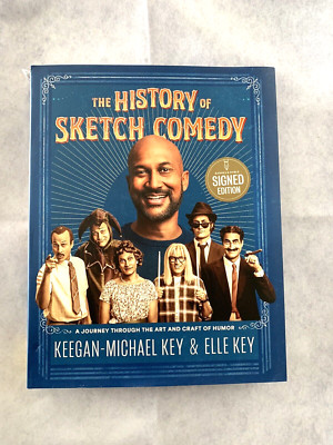 KEEGAN-MICHAEL KEY the History of Sketch Comedy Signed BOOK AUTOGRAPHED COPY