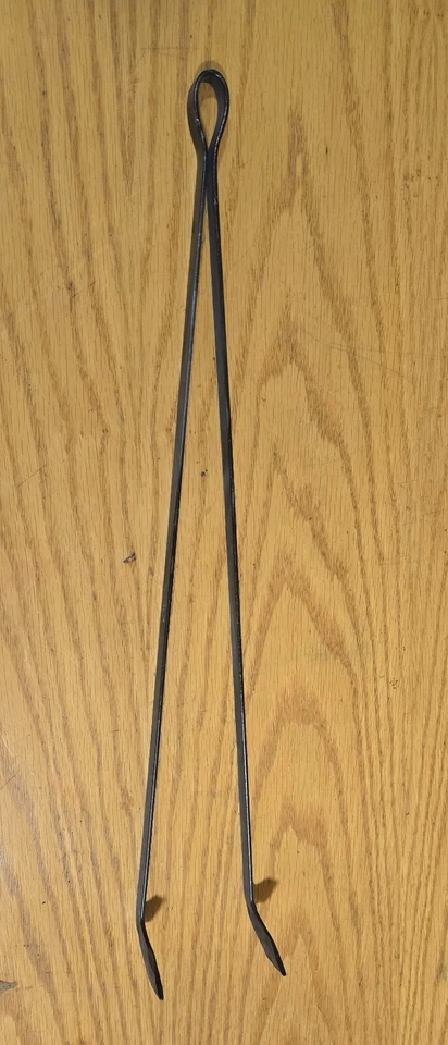 Pinzas Largas Fuertes 56 cm FORJADAS Hechas a Mano de Suspensión Acero Ligero Foto 3 de 3