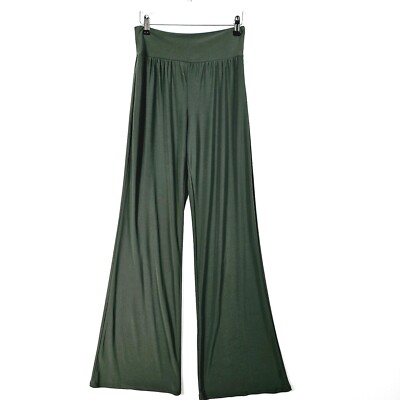 Zack London - NEW - Wide Leg Trousers - Khaki - M/L