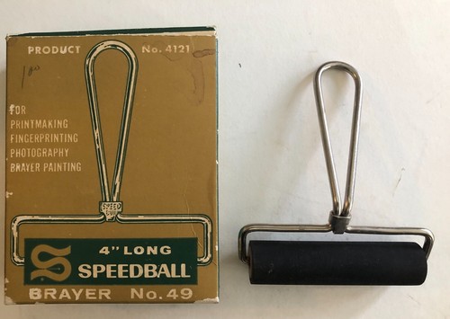 VINTAGE SPEEDBALL 4" BRAYER IN BOX