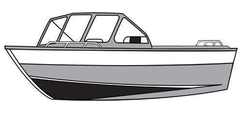 ブルーボートカバーフィットHEWESCRAFT-WES Tコースト190スポーツ