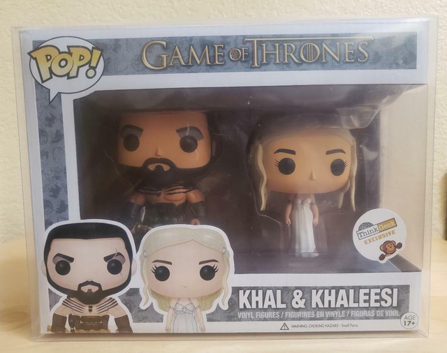 Funko Pop! GOT* Khal & Khaleesi (VAULTED)