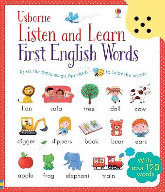 Thumbnail - Listen And Learn First English Words | Mackinnon, Mairi Taplin, Sam |