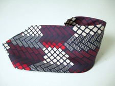 Cravattone Vintage anni '60 - BROWN - Pura seta - Lunghezza 140 cm 