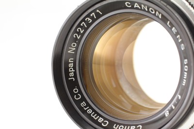 Canon LENS 50mm 1.8 ライカ L39マウント Exc+5] Canon 50mm f/1.8 L39 II LTM Leica Screw Mount Lens w