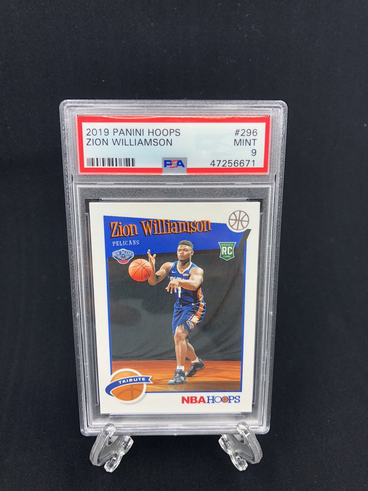 2019-20 NBA HOOPS ZION WILLIAMSON ROOKIE CARD GRADED PSA 9 PELICANS SP RC |  eBay
