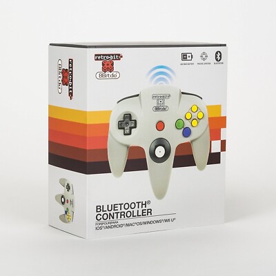 8BitDo X Retrobit N64 Bluetooth Gamepad RB8-64