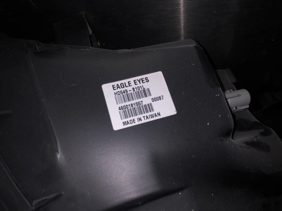 Conjunto de faros para Honda Accord 2008-2012 lado del conductor HD549-B101L Foto 4 de 4