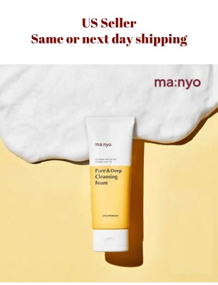 Ma:nyo Pure Deep Cleansing Foam 200ml Bubbles alkali Elasticity K-Beauty