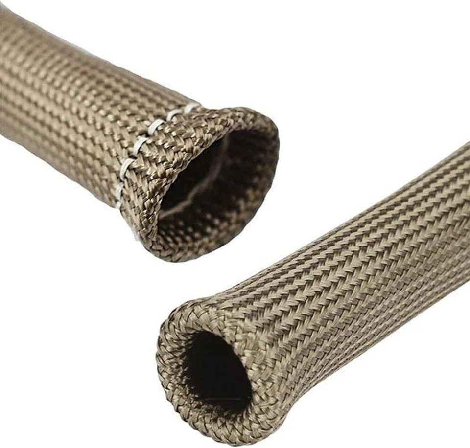 Botas de alambre de bujía protección térmica funda aislante protector térmico cubierta envoltura Foto 3 de 4