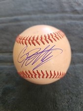 Chase Petty Reds Signed Game Used MILB Minor League Ball Auto Autograph Rawlings