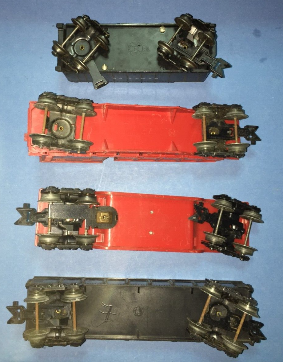 Lot of 4 Vintage Plastic Marx O Scale Train Cars | eBay
