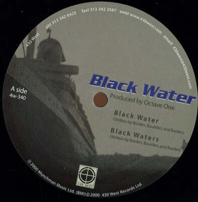 WATTER WATTER レコード Octave One - Black Water (12