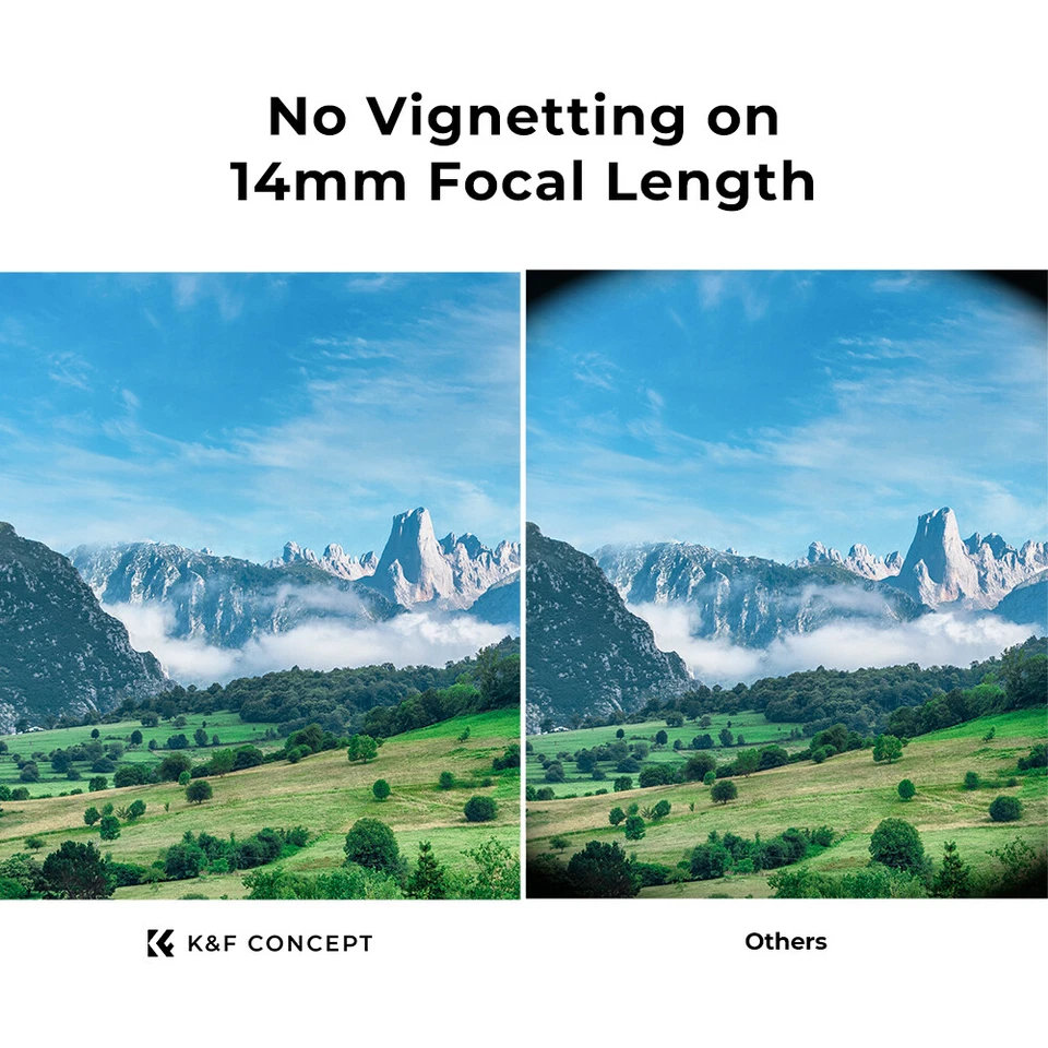 K&F Concept UV Protection Lens Filter 37/40.5/43/46/49/52/55/58/62/67/72/77/82MM - Image 4 of 4