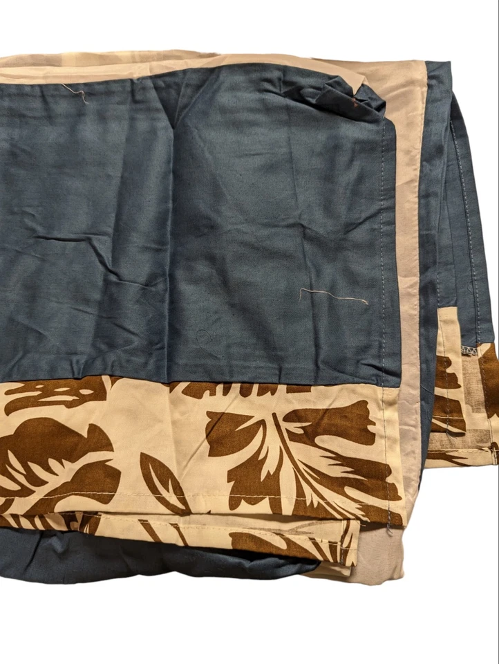 Bebé Niño 7 piezas. Juego de Cama Cuna Sweet Jojo Design Surf Azul Marrón Playa Hawaiana Foto 2 de 4