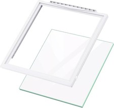   NEW Frigidaire Refrigerator Shelf FRAME WITH GLASS 241969501  240443384   