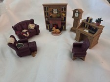 Avon Victorian Memories Miniature Furniture Collectibles Living Room Set