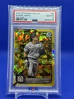 Aaron Judge 2022 Bowman Chrome Sapphire /50 PSA 10 Yellow Refractor #90 Yankees