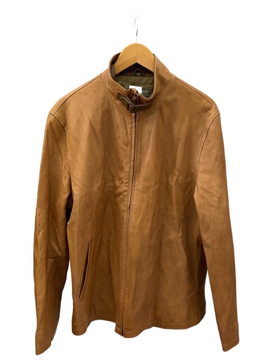 Wind  Leather Jacket Blouson/-/Leather/Cml/Plain 3404