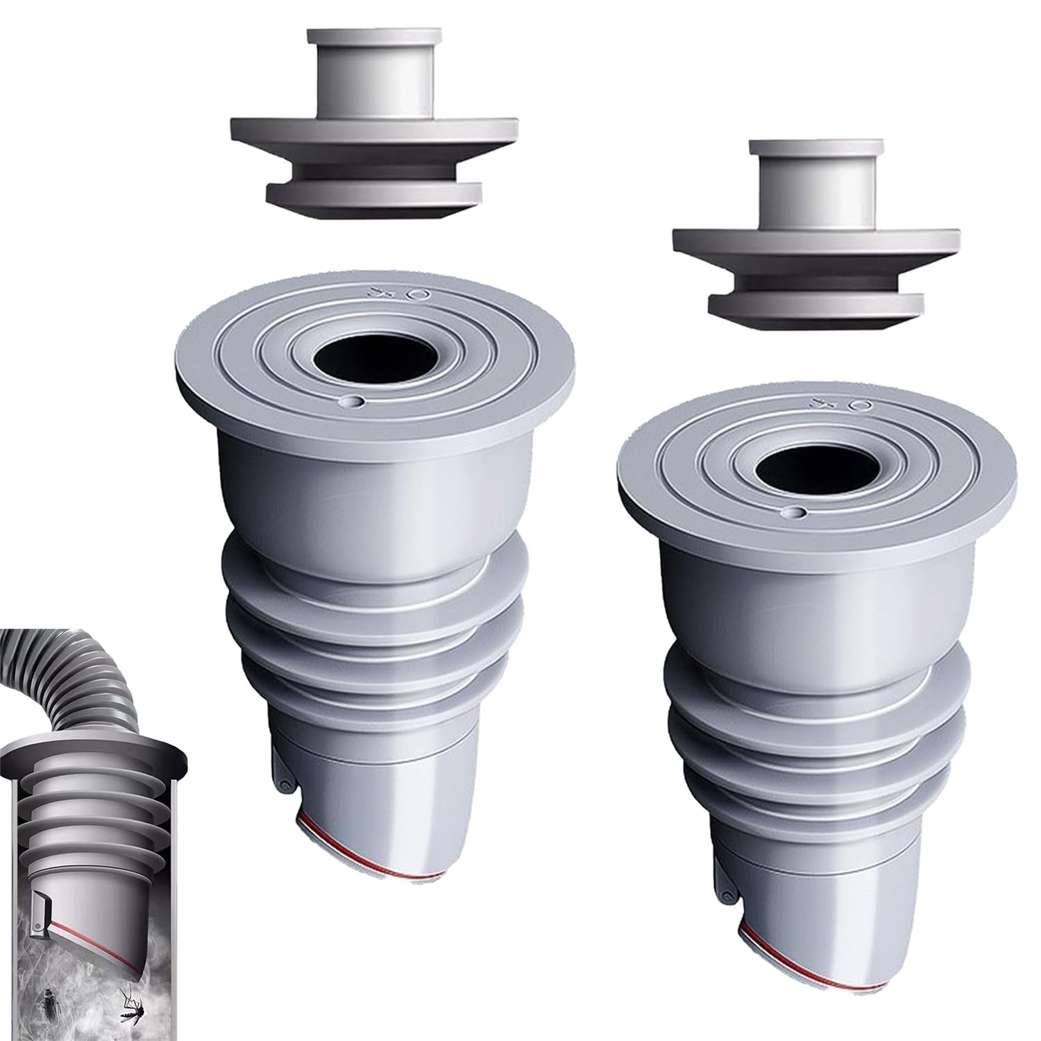 Joint de tuyau d'évacuation de vidange 45-50mm raccord lave-linge souple