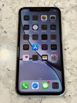 Apple iPhone XR (T-Mobile) 64GB White Good Shape 93% BH